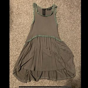 Boutique olive green tank top - size S